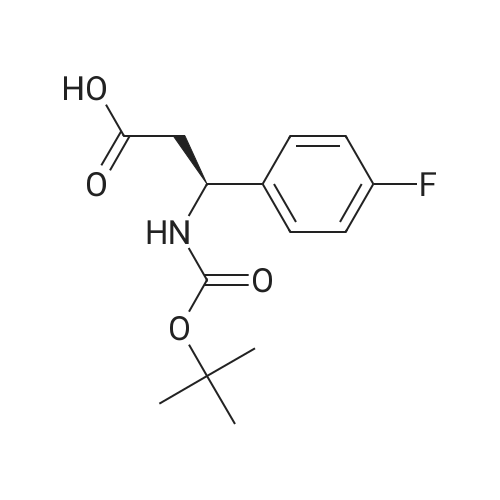 (S)-3-((tert-Butoxycarbonyl)amino)-3-(4-fluorophenyl)propanoic acid
