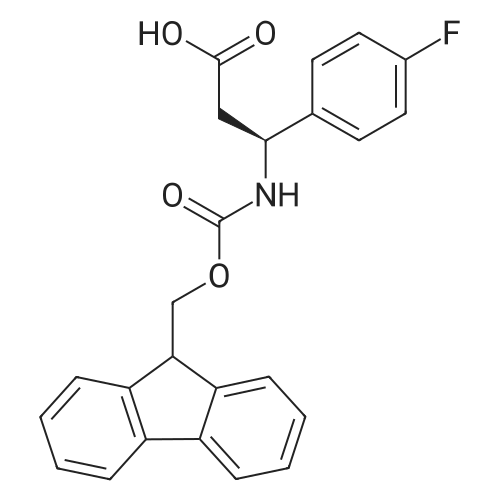 (S)-3-((((9H-Fluoren-9-yl)methoxy)carbonyl)amino)-3-(4-fluorophenyl)propanoic acid