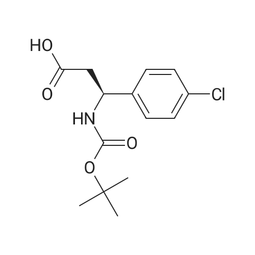 (S)-3-((tert-Butoxycarbonyl)amino)-3-(4-chlorophenyl)propanoic acid