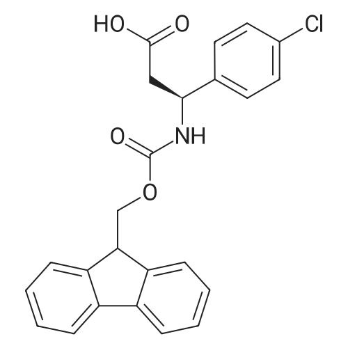 (S)-3-((((9H-Fluoren-9-yl)methoxy)carbonyl)amino)-3-(4-chlorophenyl)propanoic acid