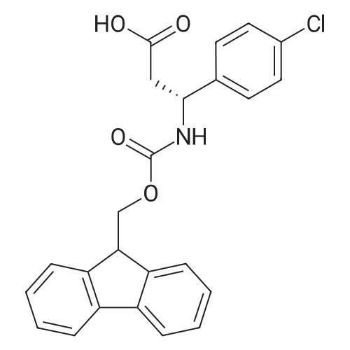 (R)-3-((((9H-Fluoren-9-yl)methoxy)carbonyl)amino)-3-(4-chlorophenyl)propanoic acid