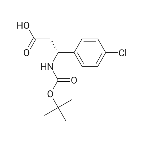 (R)-3-((tert-Butoxycarbonyl)amino)-3-(4-chlorophenyl)propanoic acid