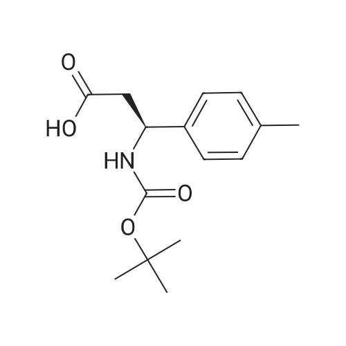 (S)-3-((tert-Butoxycarbonyl)amino)-3-(p-tolyl)propanoic acid