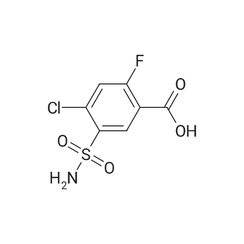 4-Chloro-2-fluoro-5-sulfamoylbenzoic acid