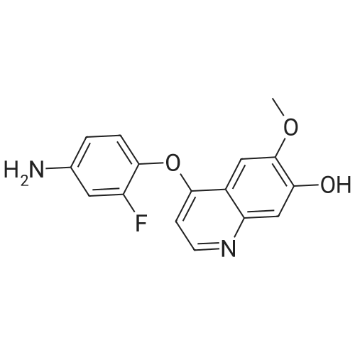 4-(4-Amino-2-fluorophenoxy)-6-methoxyquinolin-7-ol