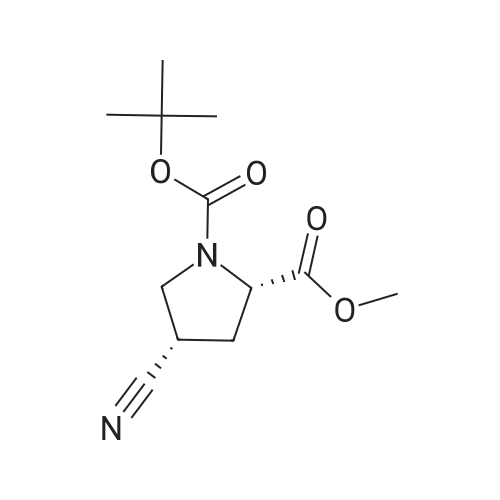 (2S,4S)-1-tert-Butyl 2-methyl 4-cyanopyrrolidine-1,2-dicarboxylate