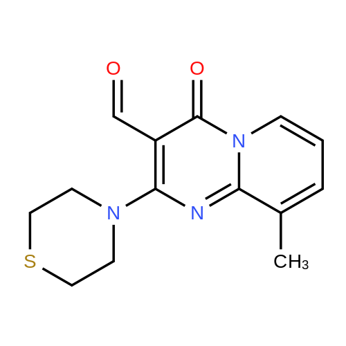 489401-12-9  9-Methyl-4-oxo-2-thiomorpholino-4H-pyrido[1,2-a]pyrimidine-3-carbaldehyde