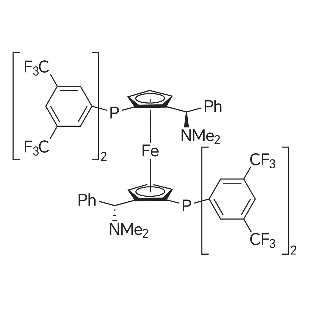 (1R,1'R)-1,1'-Bis[bis[3,5-bis(trifluoromethyl)phenyl]phosphino]-2,2'-bis[(R)-(dimethylamino)phenylme