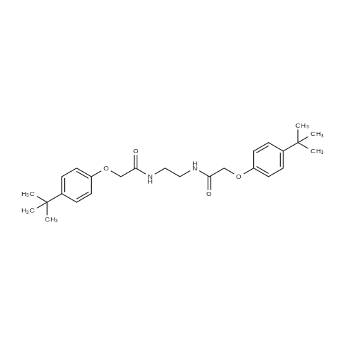 N,N'-(Ethane-1,2-diyl)bis(2-(4-(tert-butyl)phenoxy)acetamide)