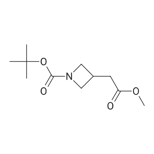 tert-Butyl 3-(2-methoxy-2-oxoethyl)azetidine-1-carboxylate