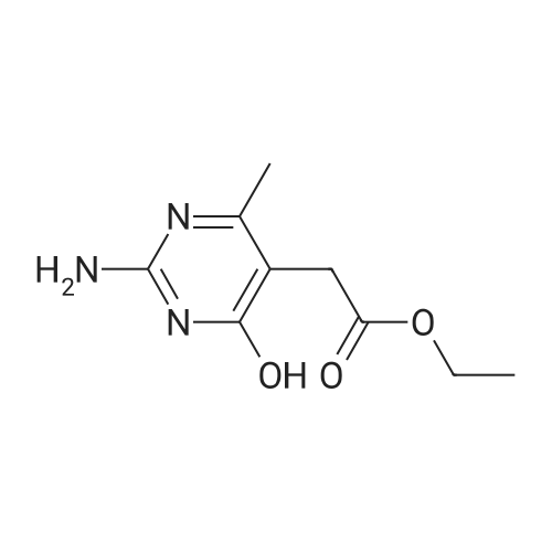 Ethyl (2-amino-4-hydroxy-6-methyl-5-pyrimidinyl)acetate