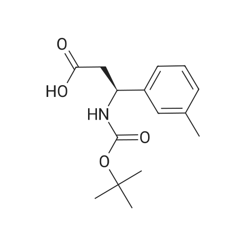 (S)-3-((tert-Butoxycarbonyl)amino)-3-(m-tolyl)propanoic acid