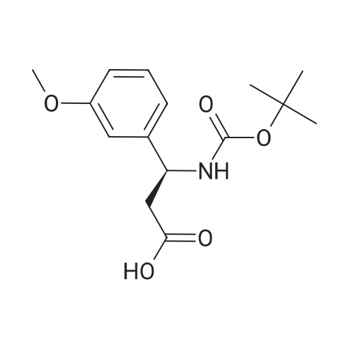 (S)-3-((tert-Butoxycarbonyl)amino)-3-(3-methoxyphenyl)propanoic acid