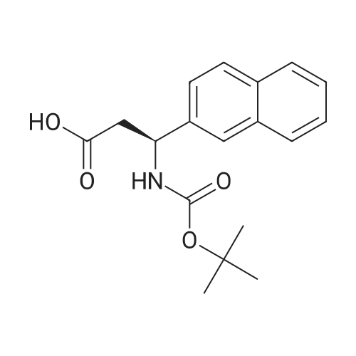 (S)-3-((tert-Butoxycarbonyl)amino)-3-(naphthalen-2-yl)propanoic acid