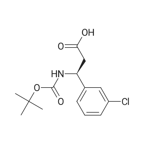 (S)-3-((tert-Butoxycarbonyl)amino)-3-(3-chlorophenyl)propanoic acid