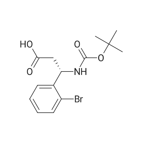 (S)-3-(2-Bromophenyl)-3-((tert-butoxycarbonyl)amino)propanoic acid
