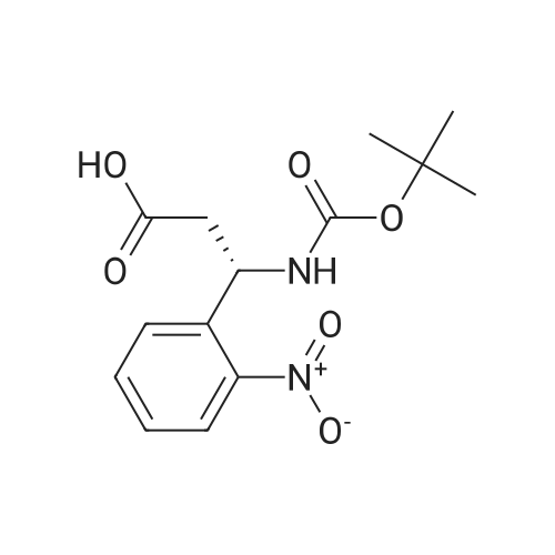 (S)-3-((tert-Butoxycarbonyl)amino)-3-(2-nitrophenyl)propanoic acid