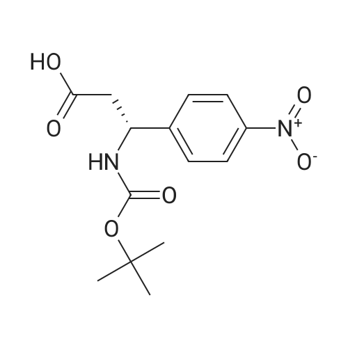 500770-85-4 (R)-3-((tert-Butoxycarbonyl)amino)-3-(4-nitrophenyl)propanoic acid