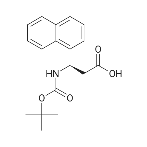 (R)-3-((tert-Butoxycarbonyl)amino)-3-(naphthalen-1-yl)propanoic acid