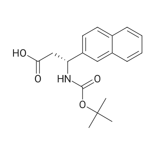 (R)-3-((tert-Butoxycarbonyl)amino)-3-(naphthalen-2-yl)propanoic acid