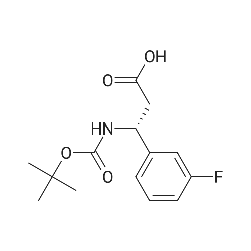 (R)-3-tert-Butoxycarbonylamino-3-(3-fluorophenyl)propionic acid