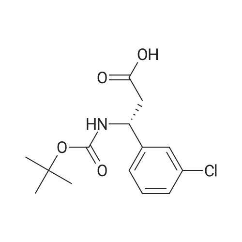 (R)-3-((tert-Butoxycarbonyl)amino)-3-(3-chlorophenyl)propanoic acid
