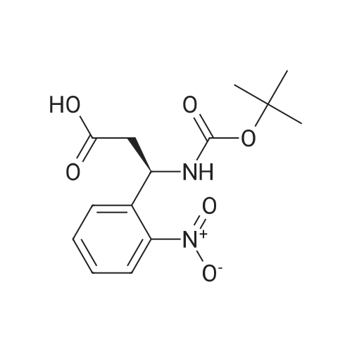 (R)-3-((tert-Butoxycarbonyl)amino)-3-(2-nitrophenyl)propanoic acid