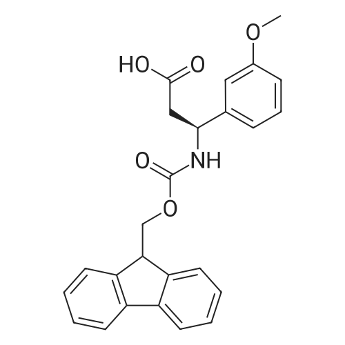 (S)-3-((((9H-Fluoren-9-yl)methoxy)carbonyl)amino)-3-(3-methoxyphenyl)propanoic acid