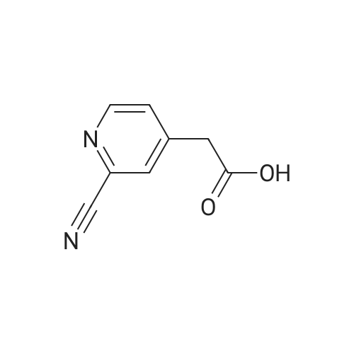 2-(2-Cyanopyridin-4-yl)acetic acid