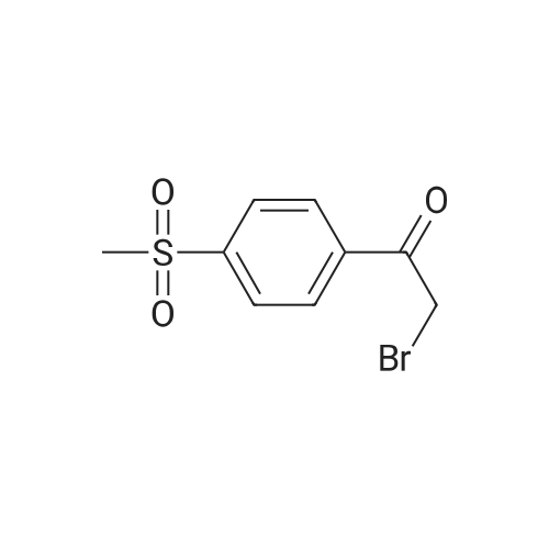 50413-24-6|2-Bromo-1-(4-(methylsulfonyl)phenyl)ethanone