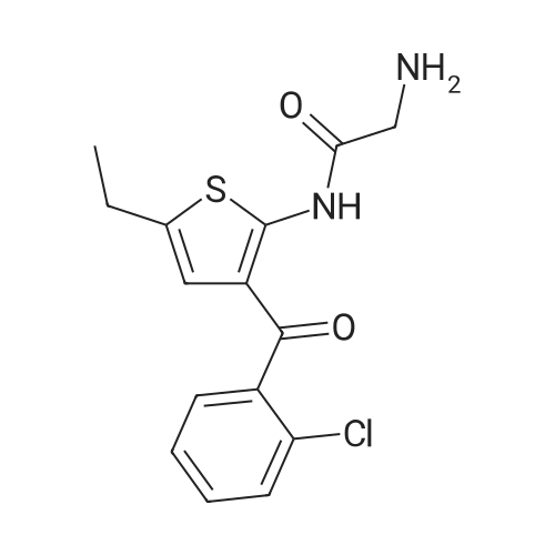2-Amino-N-(3-(2-chlorobenzoyl)-5-ethylthiophen-2-yl)acetamide