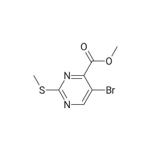 Methyl 5-bromo-2-(methylthio)pyrimidine-4-carboxylate