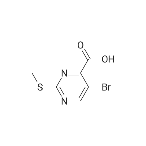 5-Bromo-2-(methylthio)pyrimidine-4-carboxylic acid