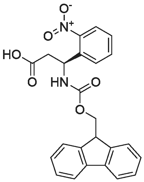 (S)-3-((((9H-Fluoren-9-yl)methoxy)carbonyl)amino)-3-(2-nitrophenyl)propanoic acid