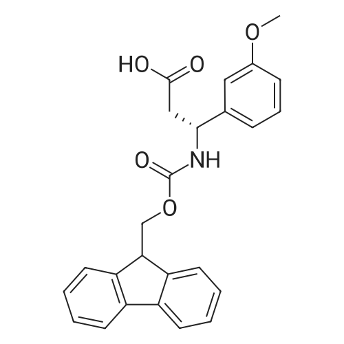 (R)-3-((((9H-Fluoren-9-yl)methoxy)carbonyl)amino)-3-(3-methoxyphenyl)propanoic acid