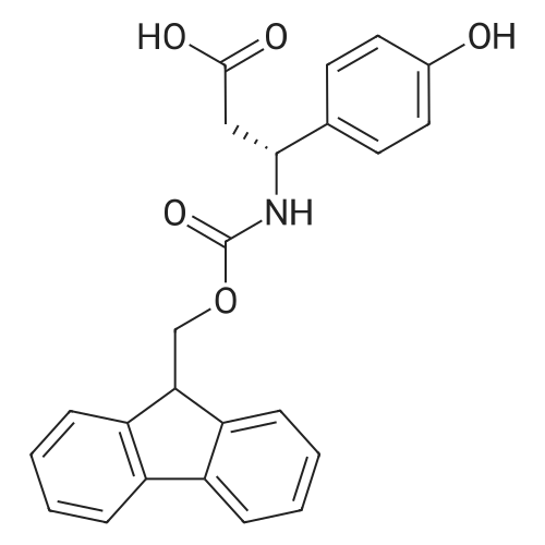 (R)-3-((((9H-Fluoren-9-yl)methoxy)carbonyl)amino)-3-(4-hydroxyphenyl)propanoic acid