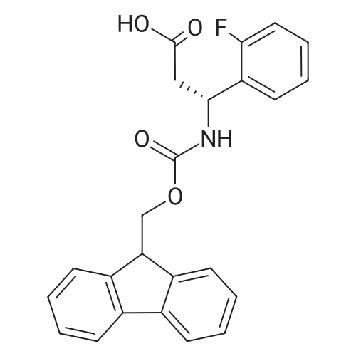(R)-3-((((9H-Fluoren-9-yl)methoxy)carbonyl)amino)-3-(2-fluorophenyl)propanoic acid