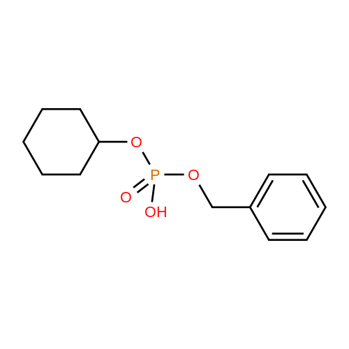51174-13-1  Benzyl cyclohexyl hydrogen phosphate