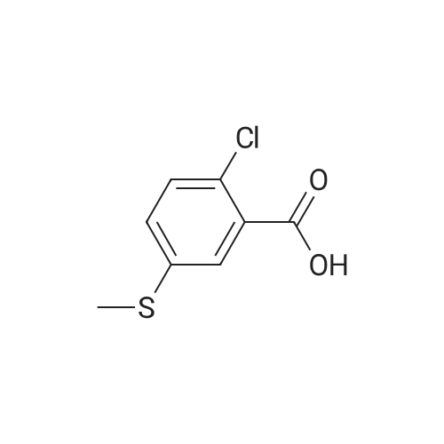 2-Chloro-5-(methylthio)benzoic acid