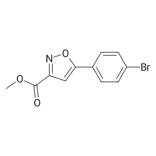 Methyl 5-(4-bromophenyl)isoxazole-3-carboxylate