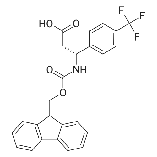 (R)-3-((((9H-Fluoren-9-yl)methoxy)carbonyl)amino)-3-(4-(trifluoromethyl)phenyl)propanoic acid