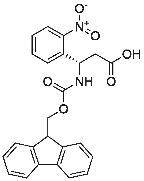 (R)-3-((((9H-Fluoren-9-yl)methoxy)carbonyl)amino)-3-(2-nitrophenyl)propanoic acid