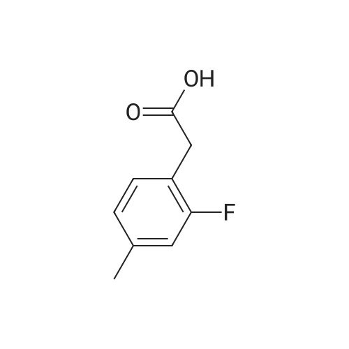 2-Fluoro-4-methylphenylacetic acid