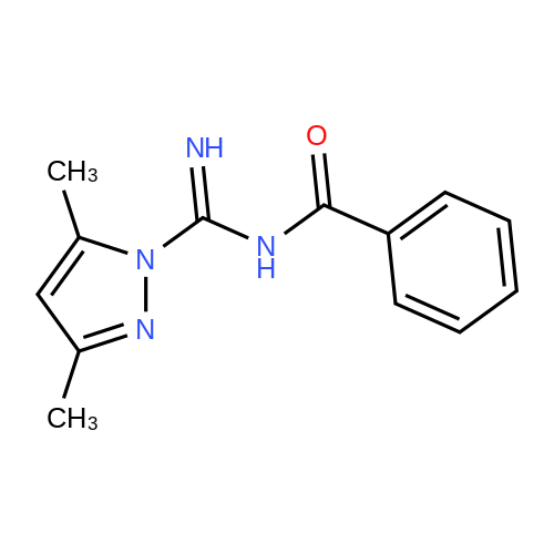 51883-88-6  N-((3,5-Dimethyl-1H-pyrazol-1-yl)(imino)methyl)benzamide