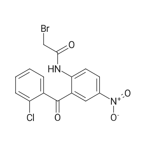 2-Bromo-N-(2-(2-chlorobenzoyl)-4-nitrophenyl)acetamide