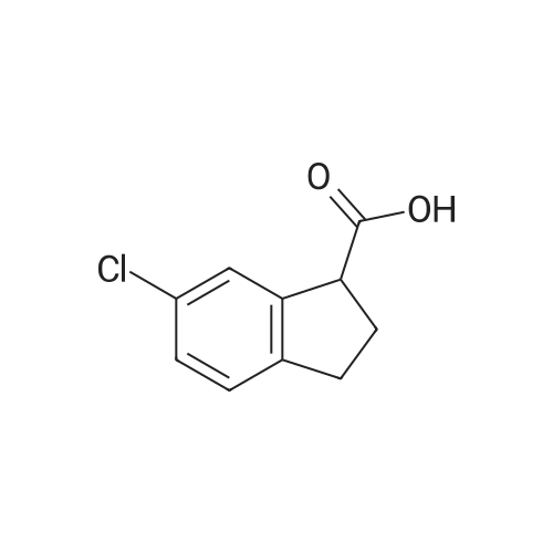 6-Chloro-2,3-dihydro-1H-indene-1-carboxylic acid