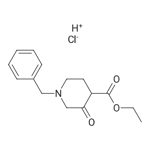 Ethyl 1-benzyl-3-oxopiperidine-4-carboxylate hydrochloride