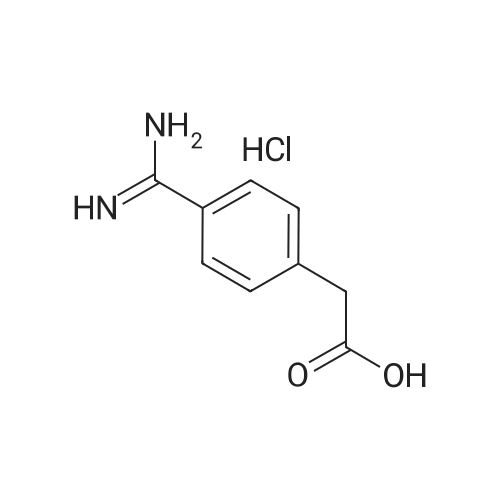 2-(4-Carbamimidoylphenyl)acetic acid hydrochloride