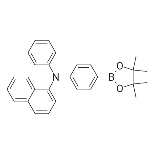N-Phenyl-N-(4-(4,4,5,5-tetramethyl-1,3,2-dioxaborolan-2-yl)phenyl)naphthalen-1-amine