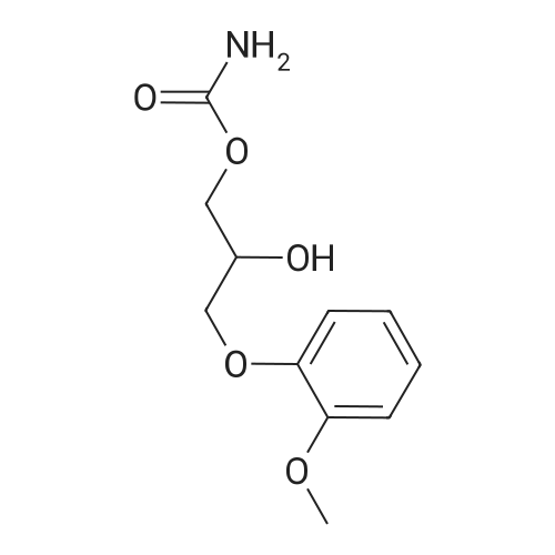 2-Hydroxy-3-(2-methoxyphenoxy)propyl carbamate